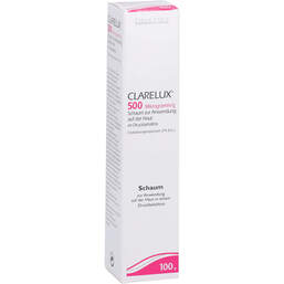 Abbildung: Clarelux 500 µg / g Schaum 100 g, Schaum PZN 01010495