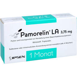 Abbildung: Pamorelin LA 3,75 mg Trockensubstanz mit Lösungsmittel 1 St, Trockensubstanz mit Lösun PZN 01010845