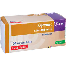 Abbildung: Oprymea 1,05 mg Retardtabletten 100 St, Retard-Tabletten PZN 01012063