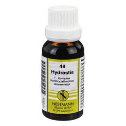 Abbildung: Hydrastis F Komplex 48 Dilution 20 ml, Dilution PZN 01012838