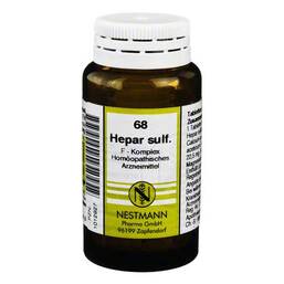 Abbildung: Hepar sulfuris F Komplex Nr. 68 Tabletten Tabletten, 120 St PZN 01012927