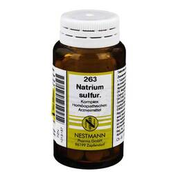 Abbildung: Natrium sulfuricum Komplex Nr. 263 Tabletten 120 St, Tabletten PZN 01013157