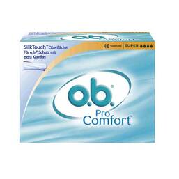 Abbildung: O.B. Tampons Procomfort supe Tampon, 48 St PZN 01021748