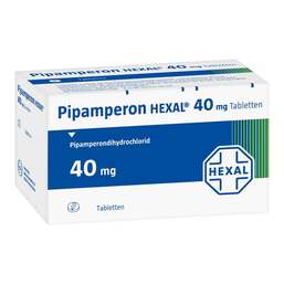 Abbildung: Pipamperon Hexal 40 mg Tabletten 50 St, Tabletten PZN 01023109