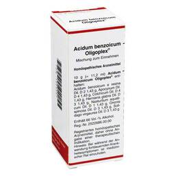 Abbildung: Acidum benzoicum Oligoplex L Liquidum, 50 ml PZN 01024557