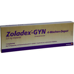 Abbildung: Zoladex Gyn Implantat in einer Fertigspritze 1 St, Implantat PZN 01024712