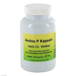 Abbildung: Amino P Kapseln nach Dr. Welker Kapseln, 180 St PZN 01035093