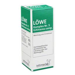 Abbildung: Löwe Komplex Nr. 5 Echinacea comp. Tropfen Tropfen, 100 ml PZN 01036247