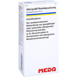 Abbildung: Allergodil Kombipackung 6ml /  1 St, Kombipackung PZN 01038246