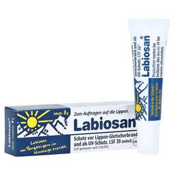 Abbildung: Labiosan Salbe Salbe, 8 g PZN 01044407