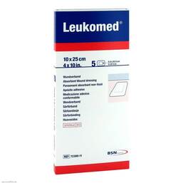 Abbildung: Leukomed® steriler Wundverband 25 cm x 10 cm 5 St, Pflaster PZN 01050721