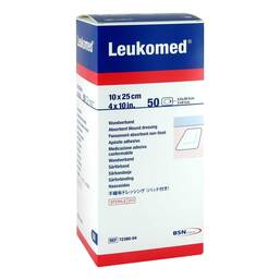 Abbildung: Leukomed® steriler Wundverband 25 cm x 10 cm 50 St, Pflaster PZN 01050856