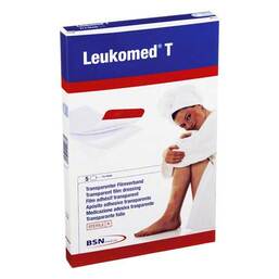 Abbildung: Leukomed transp. sterile Pflaster 11x14 cm 5 St, Pflaster PZN 01051034