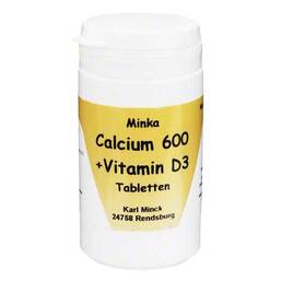 Abbildung: Calcium 600 mg + D3 Tabletten Tabletten, 60 St PZN 01054021