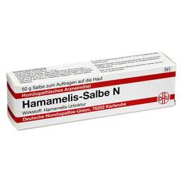 Abbildung: DHU Hamamelis Salbe N Salbe, 50 g PZN 01055285