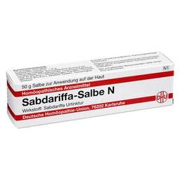 Abbildung: DHU Sabdariffa Salbe N 50 g, Salbe PZN 01055339