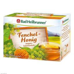 Abbildung: Bad Heilbrunner Tee Fenchel Honig Filterbeutel Filterbeutel, 15X2.0 g PZN 01055351