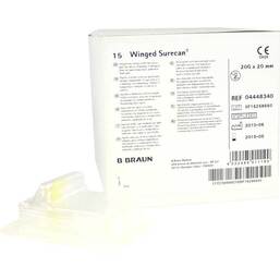 Abbildung: Surecan Portkanüle 20 Gx20 mm mit Wings 1 St, Kanüle PZN 01058036 