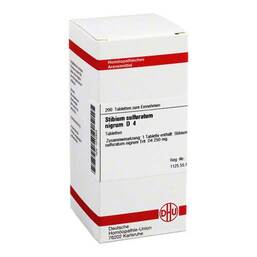 Abbildung: Stibium sulfuratum nigrum D 4 Tabletten Tabletten, 200 St PZN 01072504