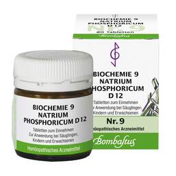 Abbildung: Biochemie 9 Natrium phosphoricum D 12 Tabletten Tabletten, 80 St PZN 01073811