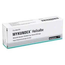 Abbildung: Mykundex Heilsalbe Salbe, 25 g PZN 01074408