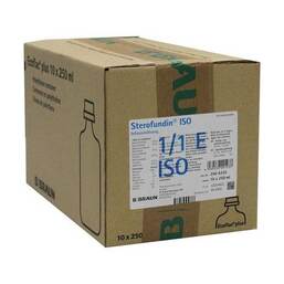 Abbildung: Sterofundin Iso Ecoflac Plus Infusionslösung 10X250 ml, Infusionslösung PZN 01078949