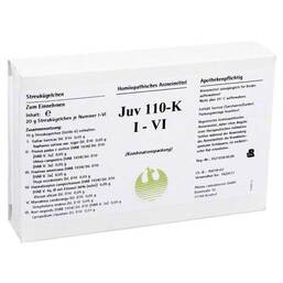 Abbildung: Juv 110 K I-VI Globuli Globuli, 6X20 g PZN 01082460