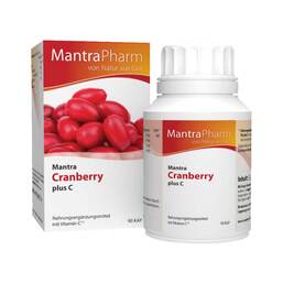 Abbildung: Mantra Cranberry Plus C Kaps 90 St, Kapseln PZN 01086819