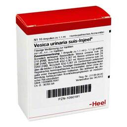 Abbildung: Vesica urinaria suis-Injeel Ampullen 10 St, Ampullen PZN 01090181
