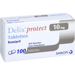 Abbildung: Delix protect 10 mg Tabletten 100 St, Tabletten PZN 01097993