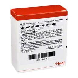 Abbildung: Viscum album Injeel forte Ampullen 10 St, Ampullen PZN 01098194