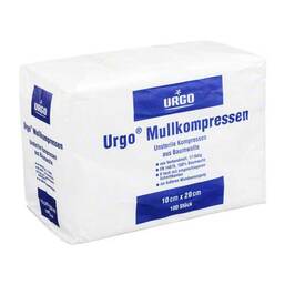 Abbildung: Urgo Mullkompressen 10x20 cm unsteril 100 St, Kompressen PZN 01103736