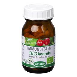 Abbildung: Bio Acerola Lutschtabletten Lutschtabletten, 50 St PZN 01104836