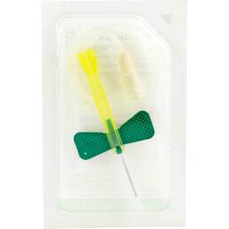 Abbildung: BD Vacutainer Safety Lok grün Punkt.Best. 1 St, Kanüle PZN 01111380