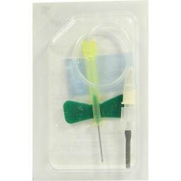 Abbildung: BD Vacutainer Safety Lok 21G 18cm Blutentnahme Set 1 St, Kanüle PZN 01111492