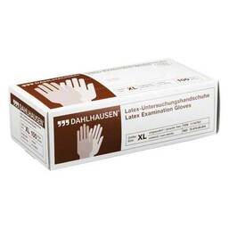Abbildung: Handschuhe Latex ungepudert Größe XL Handschuhe, 100 St PZN 01116762