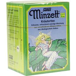 Abbildung: Minzett Kräutertee Beutel Salus 15 St, Filterbeutel PZN 01118117
