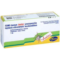 Abbildung: FSME Immun 0,25 ml Junior Fertigspritzen 1 St, Injektionssuspension PZN 01123331