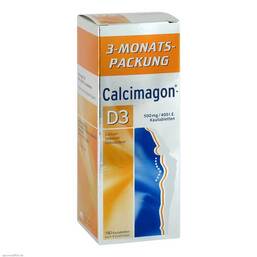 Abbildung: Calcimagon D3 Kautabletten Kautabletten, 180 St PZN 01128682