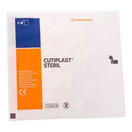 Abbildung: Cutiplast steriler Wundverband 5x7,2 cm 1 St, Verband PZN 01131454