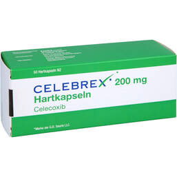 Abbildung: Celebrex 200 mg Hartkapseln 50 St, Hartkapseln PZN 01135529