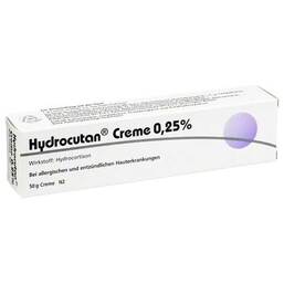 Abbildung: Hydrocutan Creme 0,25% Creme, 50 g PZN 01138723