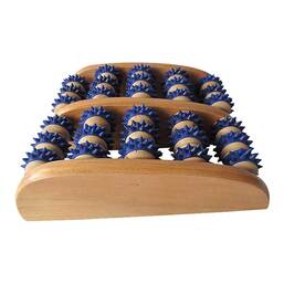 Abbildung: Fussmassageroller 10 Achsen Holz 1 St PZN 01139674