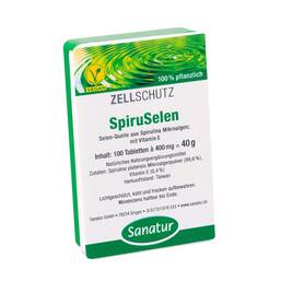 Abbildung: Spiruselen Selen Spirulina Tabletten Tabletten, 100 St PZN 01146504