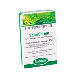Abbildung: Spiruchrom Chrom Spirulina Tabletten Tabletten, 100 St PZN 01146510