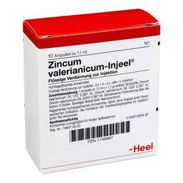 Abbildung: Zincum valerianicum Injeel Ampullen Ampullen, 10 St PZN 01149997