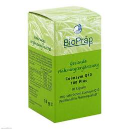Abbildung: Coenzym Q10 100 Plus Kapseln 60 St, Kapseln PZN 01155911