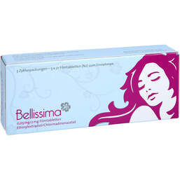 Abbildung: Bellissima Filmtabletten 3X21 St, Filmtabletten PZN 01161389