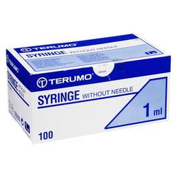 Abbildung: Spritzen 3teilig 1 ml Luer Spritzen, 100 St PZN 01164488