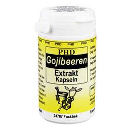 Abbildung: Gojibeeren Extrakt Kapseln 60 St, Kapseln PZN 01169787